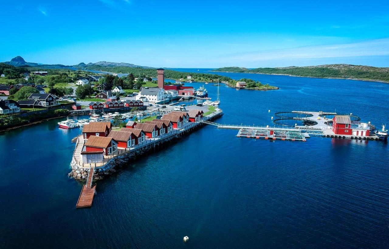 Norsk Havbrukssenter - Rorbuer Hotel Bronnoysund Bagian luar foto