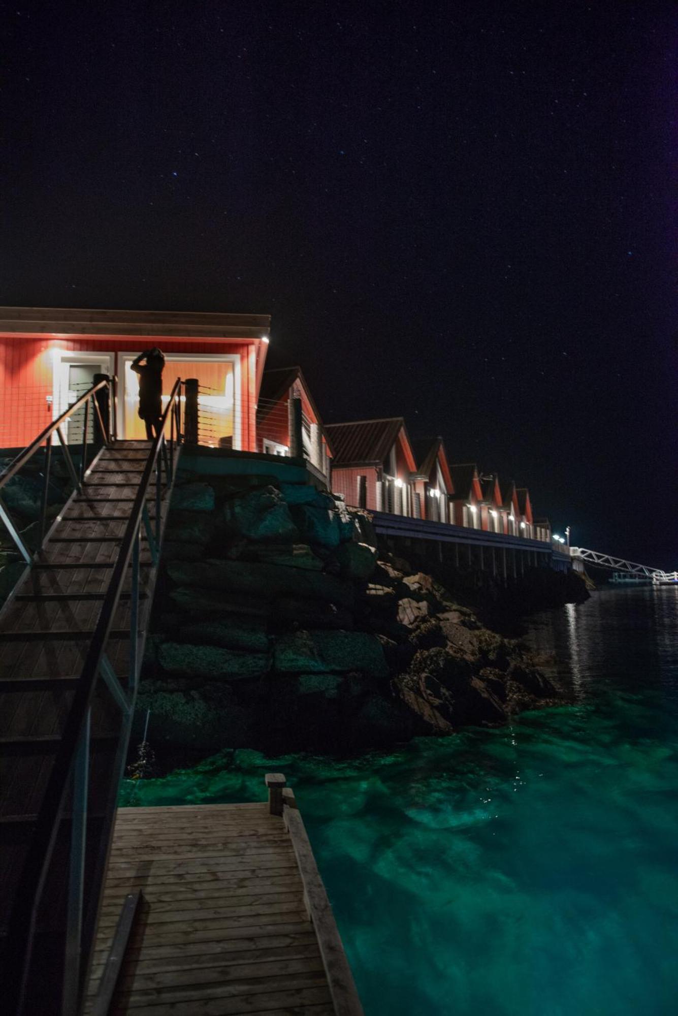 Norsk Havbrukssenter - Rorbuer Hotel Bronnoysund Bagian luar foto