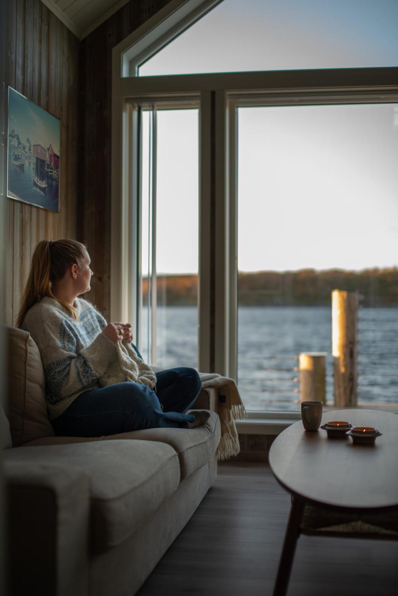 Norsk Havbrukssenter - Rorbuer Hotel Bronnoysund Bagian luar foto